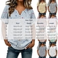 thumbnail image 2 of cocolona Womens Summer Striped Printed Tops Short Sleeve V Neck Loose Shirts Casual Pullover Blouses, 2 of 7