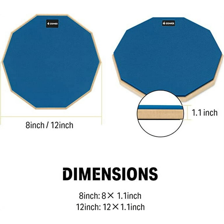 Drum practice sales pad 12 inch