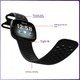 thumbnail image 4 of Correa deportiva de silicona de diseño hueco tpu para relojes inteligentes fitbit versa3 y Sense, 4 of 5