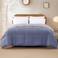 thumbnail image 4 of Modern Threads Down Alternative Reversible Comforter Infinity Blue & Silver Twin, 4 of 18