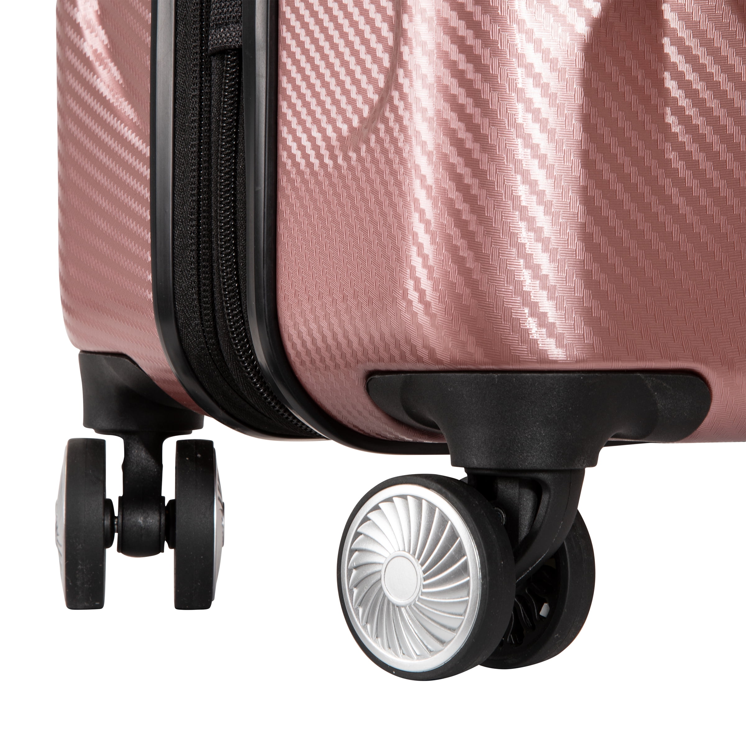 Ricardo Beverly Hills Anchor Bay Hardside 21" Expandable Carry-on Spinner Luggage, Rose Gold