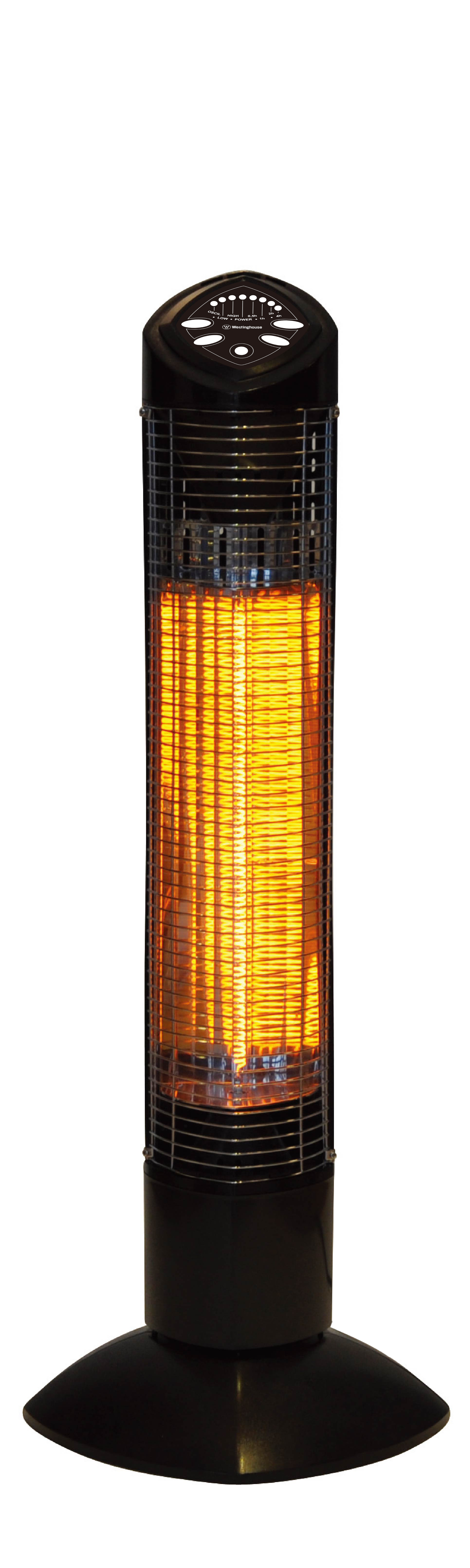 Westinghouse Infrared Electric Freestanding Outdoor Heater With Remote Oscillating Black 1200w Walmart Com Walmart Com