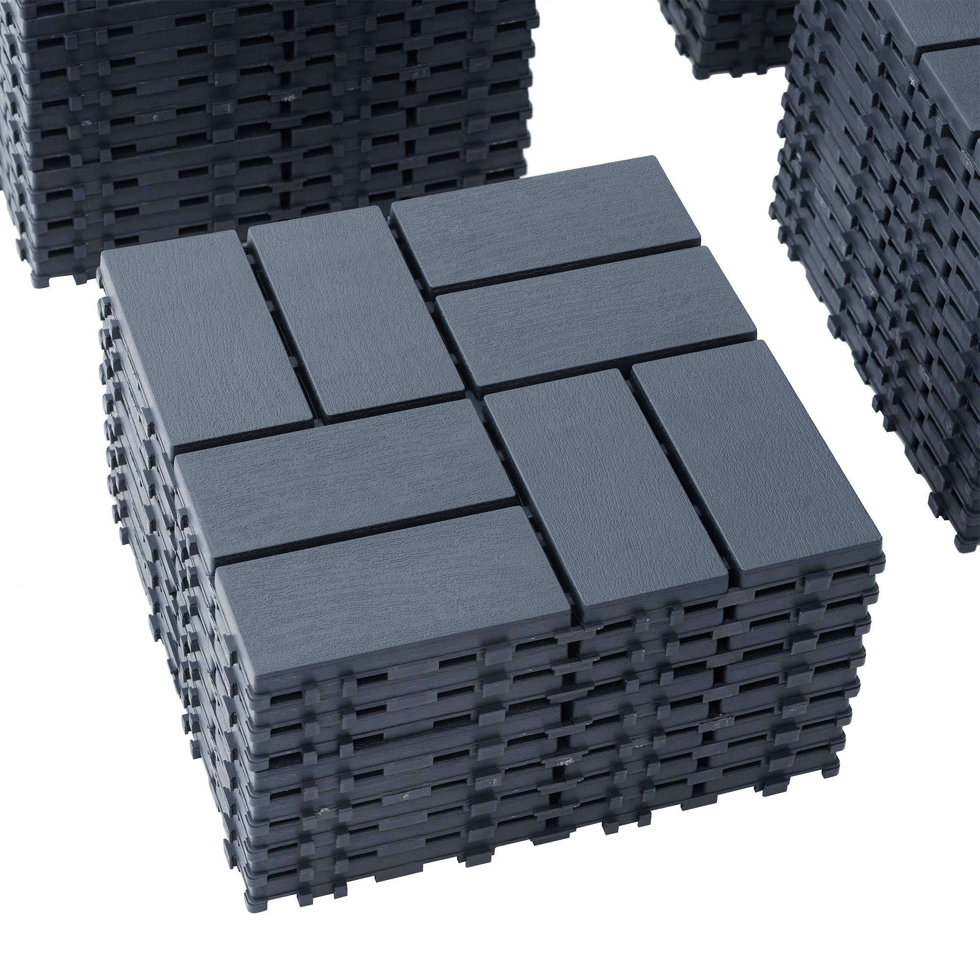 jjj 「ggg 」 Miniyam 44 Pcs Interlocking Deck Tiles, 12