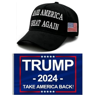 Trump Hat Make America Great Again – MAGA Hat with American Flag