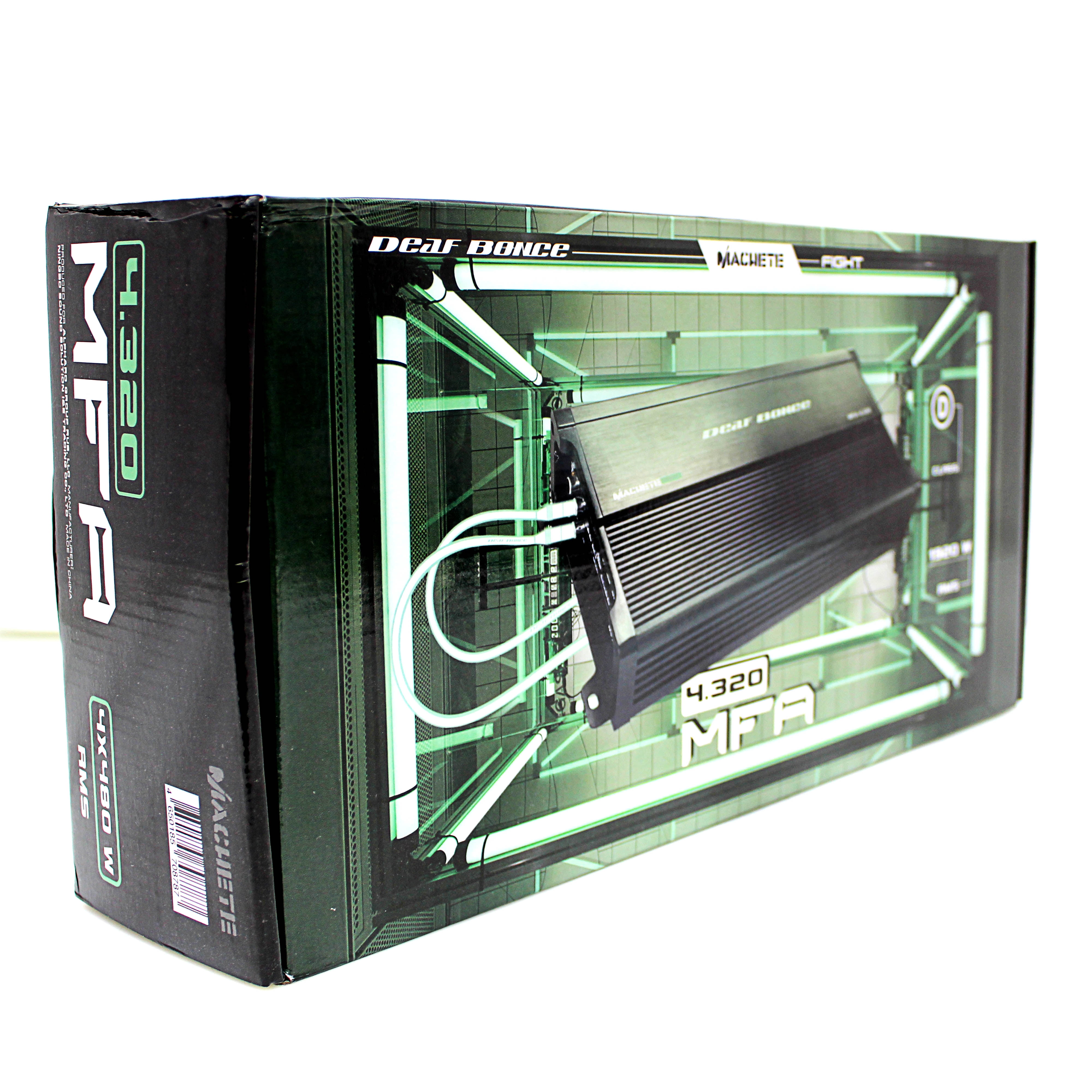 Deaf Bonce MFA-4.320 Machete Series 320 Watts 4-Channel Class-D Car Amplifier