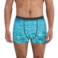 thumbnail image 1 of Fotbe Crystal Clear Ocean Waves Calzoncillos Tipo Boxer con Bolsa de Soporte Total para Hombre, X-Temp Fresco, Transpirable y de Secado Rápido-XX-Large, 1 of 5