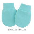 thumbnail image 3 of Jumpingount Manoplas para bebés Sensación cómoda Guantes para recién nacidos Diseño considerado Trajes para bebés Accesorios de fotografía azul claro guantes y mitones azul ácido claro Jumpingount AP009363-09B, 3 of 5