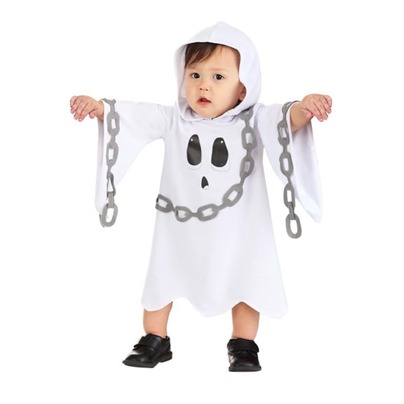 Infant Ghost Costume with Chains