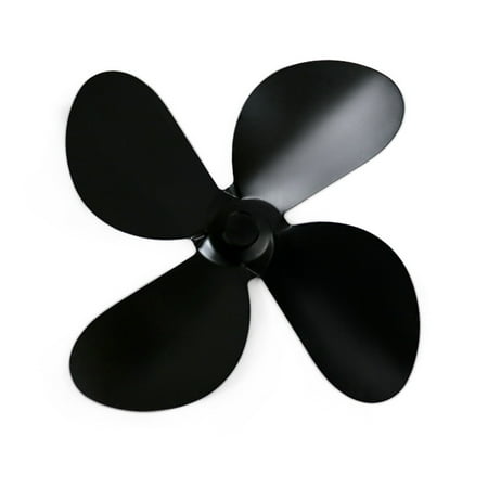 

Puseky Fireplace Fan Heat Powered Stove Fan 4 Blade Replacement Parts Blade for Stove Fan