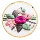 thumbnail image 3 of Plantilla de bordado, kits de bordado de punto de cruz, imagen de bordado hecha a mano Flor rosa, 3 of 9