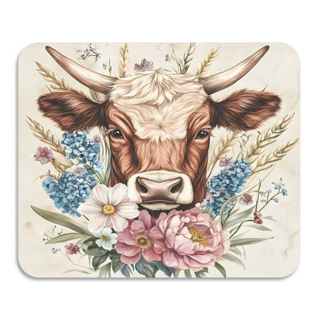 

ALAZA Dish Drying Mat for Kitchen Watercolor Cows Counter Absorbent Draining Pad 15.7 x11.8
