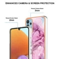 thumbnail image 4 of Slim Case for Samsung Galaxy A33 5G Compatible with MagSafe Wireless Charging Case, Marble Pattern Slim Lightweight Soft Silicone Shockproof Non-Yellowing Protective Cover,Pink, 4 of 7