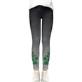 thumbnail image 6 of Bainana Girls St Patricks Day Printed Leggings Elastic Waist Tiper Leg Casual Yoga Pants Comfortable Stretch Little Girls Athletic Playwear Bottoms Grey Size 18-24 Months, 6 of 6