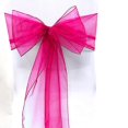 thumbnail image 2 of Fajas de organza para silla, lazo ancho, cinta para decoración de bodas y fiestas, 2 of 2