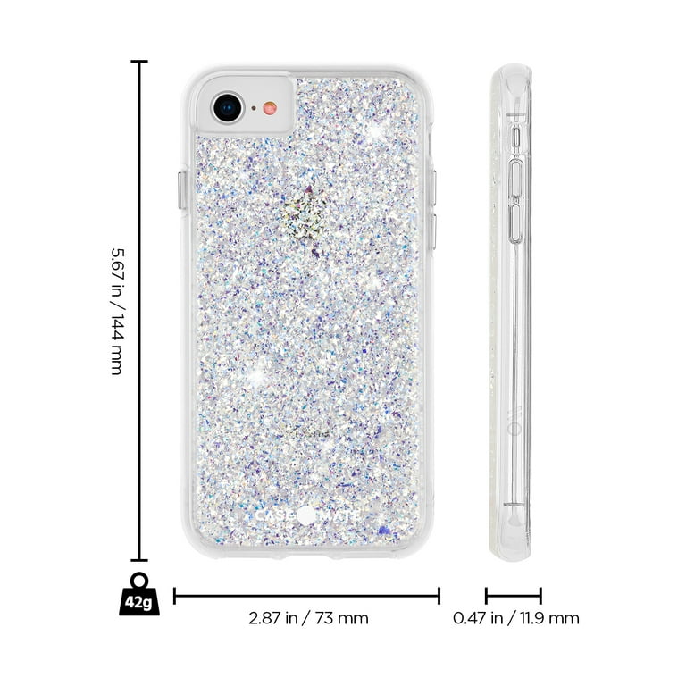 Glitter iPhone 13 Pro Max Case - MagSafe Compatible, Military Grade Drop  Protection, Sparkle Clear (Twinkle Stardust)