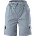 thumbnail image 4 of Hiking Cargo Shorts for Women Quick Dry Athletic Shorts for Camping Golf Summer Casual Shorts with Pockets, 4 of 7