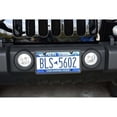 thumbnail image 3 of Stainless Steel License Plate Frame w Screw Caps Thin 2 Hole- Silm Black NEW, 3 of 7