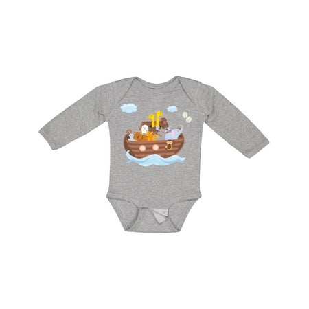 

Inktastic Animals Ark Gift Baby Boy or Baby Girl Long Sleeve Bodysuit