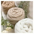 thumbnail image 2 of 500g Knitting Yarn Giant Chunky Icelandic Roving Wool Super Soft Arm Knit Crochet Threads DIY Sweater Scarf Hat, 2 of 3