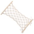 thumbnail image 3 of 1Pc Fruit Vegetable Macrame Hammock Handwoven Hammock for Home Kitchen Storage (White), 3 of 8