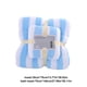 thumbnail image 3 of Juego de toallas de baño de terciopelo para adultos | Toallas de baño y faciales de 2 piezas, suaves y muy absorbentes | Poliéster de secado rápido | Verde, morado, azul, rosa y marrón, 3 of 8