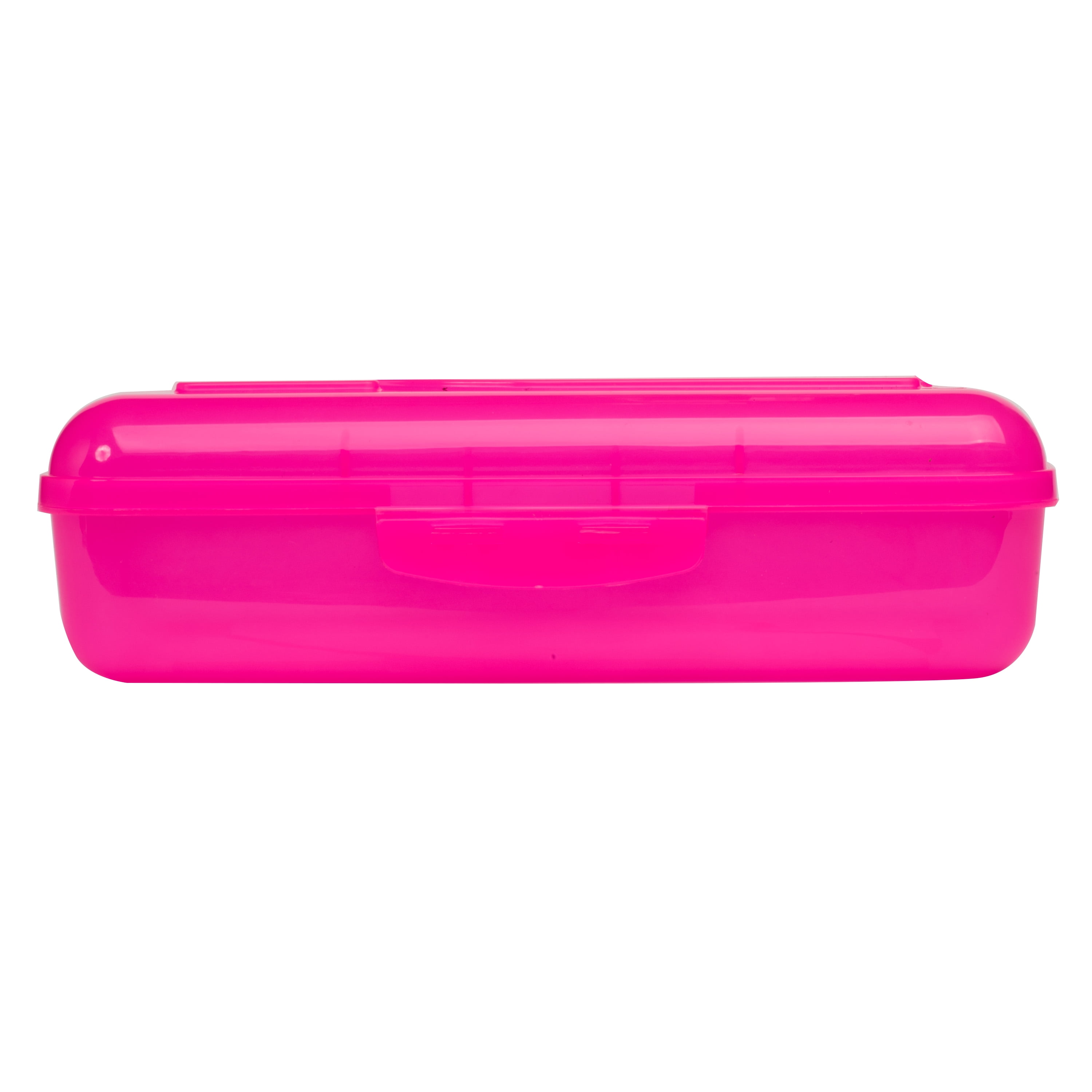 CraZArt Neon Pink Pencil Box