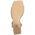 thumbnail image 5 of Journee Womens Evylinn Knit Block Heel Dress Sandals, Widths Available, 5 of 9