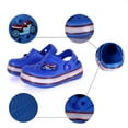 thumbnail image 6 of Cre-Heaven Blue Summer Toddler Boys Girls Hole Sandals Light Up Kids Fashion LED Lighting Shoes Anti-slip Soft Children Sandal Shoes Suitable for 1-16 Years Old, 6 of 6