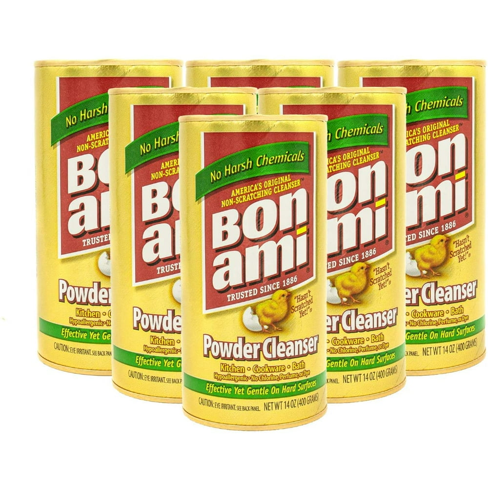 Bon Ami Powder Cleanser 14 oz (Pack of 6)