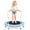 Blue, variant on LIZEVINC 36" Trampoline Indoor Trampoline with Handle,Blue Multi