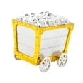 thumbnail image 2 of Elodie Mine Cart Ornament Birthday Gift Photo Props for Bookshelf Party Living Room Gold, 2 of 8