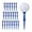 Blue, variant on Golf Tees 3-1/4’’ 50 Pcs Plastic Golf Tees Reduced Friction & Side Spin Professional Unbreakable Golf Tees Durability and Stability Golf Tee