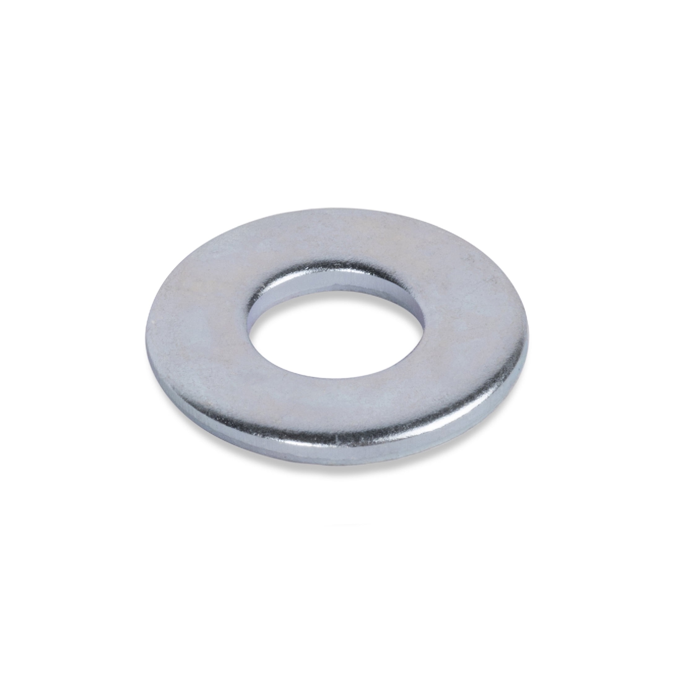 (7 pack) Hillman Flat Washers, 5/16", Steel, Zinc Finish, USS Washers, Silver, 18 pack