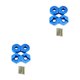 thumbnail image 2 of Vogacara Montaje hexagonal de rueda de 4 mm para orugas LC 1/14 Montaje hexagonal de rueda fácil y duradero para orugas LC 1/14 Type6 NO6, 2 of 6