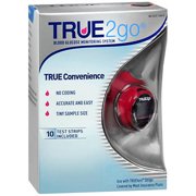 True2go Blood Glucose Starter System, with 10 strips