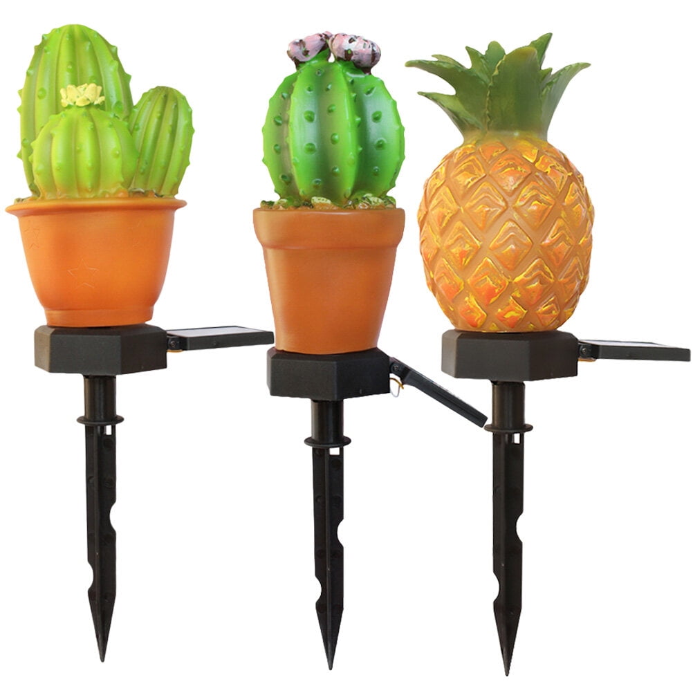 Garden Light 3Pcs Adorable Solar Night Light Creative Outdoor Ground