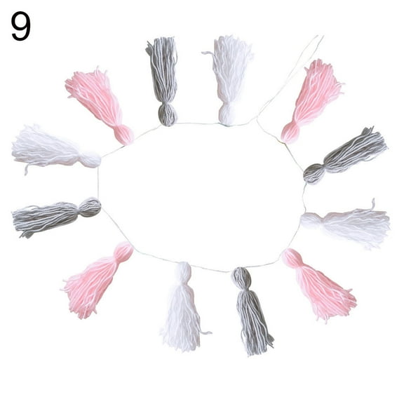 200cm Colorful Macrame Woven Wall Hanging Fringe Banner - BOHO Chic Bohemian Wall Decor - Apartment Dorm Living Room Bedroom Decorative Wall Art