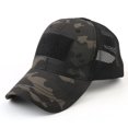 thumbnail image 4 of Embroidered Camping Hair Hat Adjustable Washed Baseball Cap for Women Men, 4 of 6