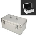 thumbnail image 3 of Caja De Disco Duro, Cojín EVA Diseño De Bloqueo Seguro Caja De Almacenamiento De Disco Duro 14 Bahías Portátil Diseño De Esquina De aleación De Aluminio Para Disco Duro, 3 of 7