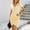 Yellow, variant on Woman Summer Dresses Women's Solid Hip Wrap V-Neck Button Irregular Women's Dress