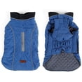 thumbnail image 1 of 6 Colores Ropa Para Perros Ropa Impermeable Para Perros Ropa De Invierno Abrigos Reversibles Para Perros Pequeños Medianos Grandes (l, Azul). Afortunado Sencillez, 1 of 4