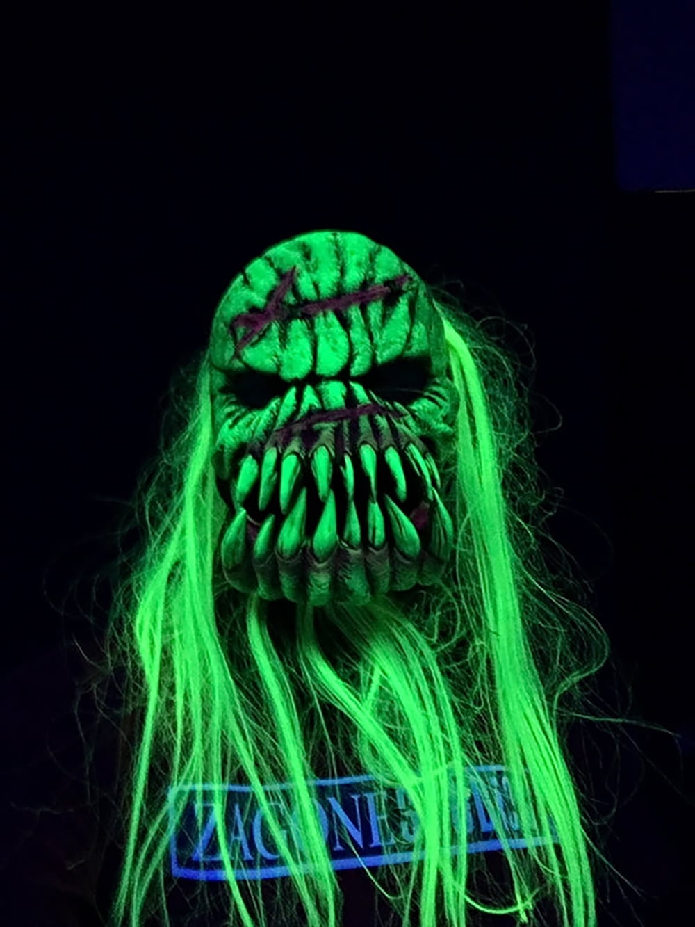UV Green Glow Bone Crusher Mask - Walmart.com
