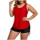 thumbnail image 1 of Traje de Baño de Corte Alto para las Mujeres Traje de Baño de Cintura Alta para las Mujeres Moda Color Sólido con Cojín de Pecho sin Soporte de Acero Traje de Baño Dividido con Cordón Suelto, 1 of 6