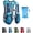 Blue Vest 5L with 1.5L Bladder, variant on Running Vest, 5L Hydration Vest Lightweight, Breathable and Sweatproof Running Backpack, Adjustable Running Hydration Vest for Trail Running Marathon Race Jogging Cycling