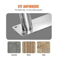 thumbnail image 4 of VEVOR Pool Handrail, 39 x 32 inch Pool Railing, Stainless Steel with Base Plate for Indoor/Outdoor Pools,Swimming Pool Safety Railing for Decks,Rust-Proof Grab Bar w/ Grip Cover&Accessories for Spas, 4 of 9