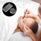 thumbnail image 4 of Nestingho 2Ud Reusable Glass Eyelash Extension Gasket White Protective Eyelash Extension Supplies, 4 of 8