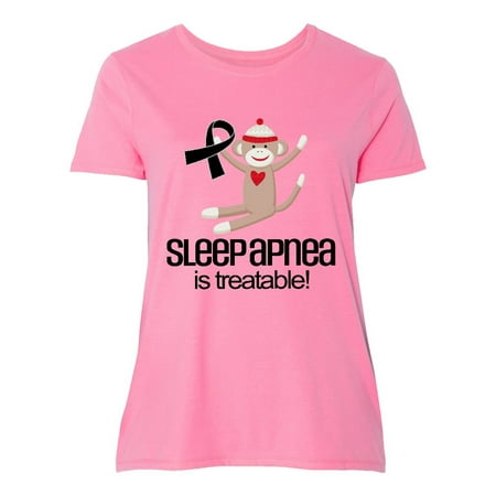 Sleep Apnea treatment logo Women's Plus Size