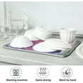 thumbnail image 7 of Ship in Ocean Dish Drying Mat, Absorbent Microfiber Pad Protector For Kitchen Counter Top Mat Dish Drainboard 18x24in Home Decor, 7 of 7