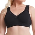 thumbnail image 2 of SDNall Plus Size Bras for Women Boutique Oversized Bra with Lace and Cotton Underwear Comfort Bra Sizes:M-5XL, 2 of 9