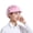 Pink, variant on opolski Breathable Mesh Working Hat Super Soft High Elastic Washable Lightweight Women Men Hair Cover Cap Workshop Hat Light Blue